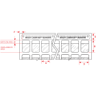 BRADY - Lat-22-361-5 5070 Etichetta per stampa laser LaserTab.