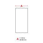 BRADY - MINIMARK B-595 29 MM WHITE - 1 ROTOLO