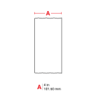 BRADY - MINIMARK B-595 100 MM CLEAR - 1 ROTOLO
