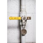 BRADY - Targhette valvole ottone stampigliate BVT 1-25 - 25 PE.