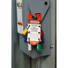 BRADY - COLOR COMBO LABELED LOCKOUT HASPS - 5 PE