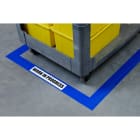 BRADY - 3 x 100 B514 Blue Floor Tape - 1 Rotol ToughStripe Nastro per Marcatura di Pavimenti.