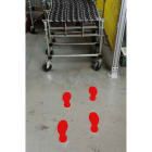 BRADY - Impronte ToughStripe - 10 coppia, forme prefustellate (L, T, + e molto altro)