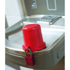 BRADY - BASE COVER PLUG VALVE LOCKOUT - 1 PEZZI