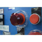 BRADY - Dispositivo per lockout a pulsante trasparente da 16 mm con calotta standard, 1 pezzi.