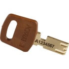 BRADY - Lucchetti SafeKey in alluminio, set da 6 pezzi.