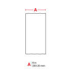 BRADY - LABEL POLYESTER 8 X 100 FT L - 1 NASTRO