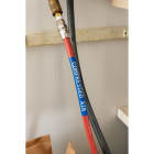 BRADY - Etichette in rotolo per stampante, 0.5x25ft, bianche/nera, compatibili con BMP41/BMP51/M511 - 1 etichetta.