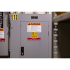 BRADY - Etichette rotolo stampante BMP41/BMP51/M511 VINYL LBLS 1X25FT WT/RD - 1 ETICHETTA.