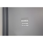 BRADY - Etichette in vinile da 1x20ft bianche trasparenti con 1 etichetta per stampante BMP41/BMP51/M511.