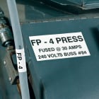 BRADY - Etichetta M7-10-498 - 750 in tessuto di vinile riposizionabile per M710 e BMP71.