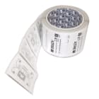 BRADY - Etichette RFID UHF/NFC in poliestere bianco lucido a doppia frequenza - 1.8X2.6, 500 pezzi.