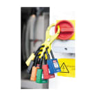 BRADY - Lucchetto - 6 pezzi di sicurezza rivestiti in nylon.