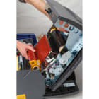 BRADY - Nastro per BBP85 – Nero-rosso da 158 mm con pannelli da 380 mm