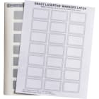 BRADY - Etichette per stampa laser LaserTab