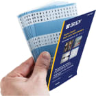 BRADY - Blocco di marcafili Porta-Pack – Marcatori autolaminanti