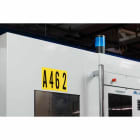 BRADY - Lettere e numeri identici su foglio per interni ed esterni