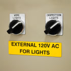 BRADY - Etichette con profilo spessorato per stampanti BBP3x 118017