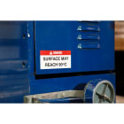 BRADY - Segnaletica vuota prefustellata prestampata per stampanti BBP3x 142183