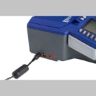 BRADY - Batteria a ioni di litio ricaricabile con trasformatore CA e caricabatterie