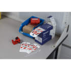 BRADY - Rotolo di cartellini di sicurezza RipTag Danger Do Not Operate con strisce rosse 150501