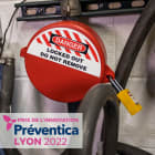 BRADY - Sistema di chiusura per valvole a sfera con impugnatura a T - versione L