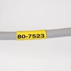 BRADY - Tubetto 4,75 mm (diam) nero su giallo 170952