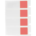 BRADY - Lbl 1.5x.5 Lam Vinyl RD/CL 500