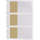 BRADY - Lbl 1.5x.75 LamVinyl BN/CL 250