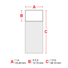 BRADY - Lbl 1.5x1 Lam Vinyl PL/CL 250