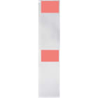 BRADY - Lbl 4x1.5 Lam Vinyl RD/CL 100