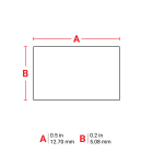 BRADY - Lbl 0.2x0.5 ESD Polyester 750