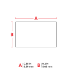BRADY - Label .2x.35 Polyester RL/750