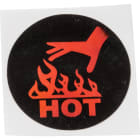 BRADY - Etichette indicatrici di temperatura reversibil - Caldo 195844