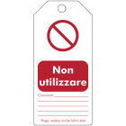 BRADY - Tagout: Cartellini di segnalazione riscrivibili