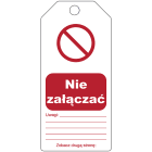 BRADY - Tagout: Cartellini di segnalazione riscrivibili