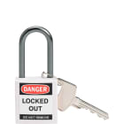 BRADY - Lucchetti di sicurezza compatti Brady con arco da 38 mm – chiavi diverse