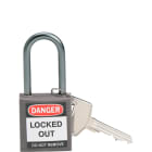 BRADY - Lucchetti di sicurezza compatti Brady con arco da 38 mm – chiavi diverse