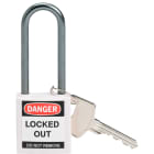 BRADY - Lucchetti di sicurezza compatti Brady con arco da 50 mm – chiavi diverse 814142