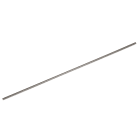 BRADY - Binario clip forato 1000mm per targhette clip/H 9mm grigio