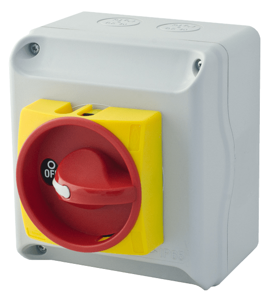 BREMAS ERSCE - SEZ 4P 40A BOX 110MM GL/R 67X67MM 3LUC