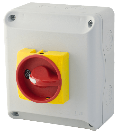 BREMAS ERSCE - SEZ 4P 63A BOX 140MM GL/R 67X67MM 3LUC