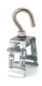BTICINO - GANCIO DI SOSPENSIONE (MAX 15 kg). Condotti sbarre LB-HL-SL