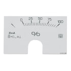 BTICINO - Scala intercambiabile per amperometro D4M