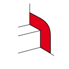 BTICINO - Raccordo a parete 010698