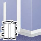 BTICINO - minicanali 75x20mm - angolo interno variabile 030301