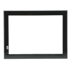 LEGRAND - Cornice NERA per supporto in plastica per l’installazione da incasso delle interfacce touch 048991