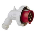 BTICINO - Spina mobile angolata 3P+N+T, IP66/67, In= 16A, Vn= 400Vac 056508