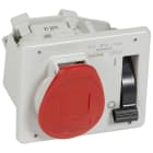 BTICINO - Presa interbloccata da pannello 3P+T IP44, In= 16A, Vn=400Vac 057301