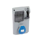 BTICINO - Presa interbloccata compatta 2P+T IP44 In= 16A, Vn=230Vac